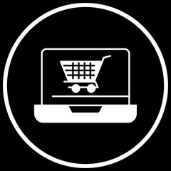 online shopping icon for your project