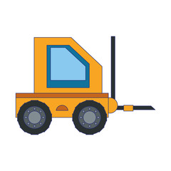 construction architecture engineering industrial cartoon