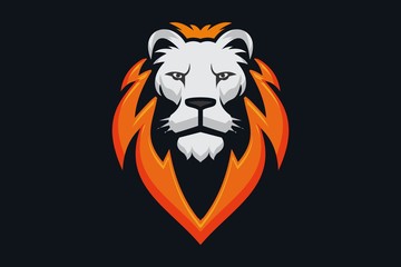 lion head mascot