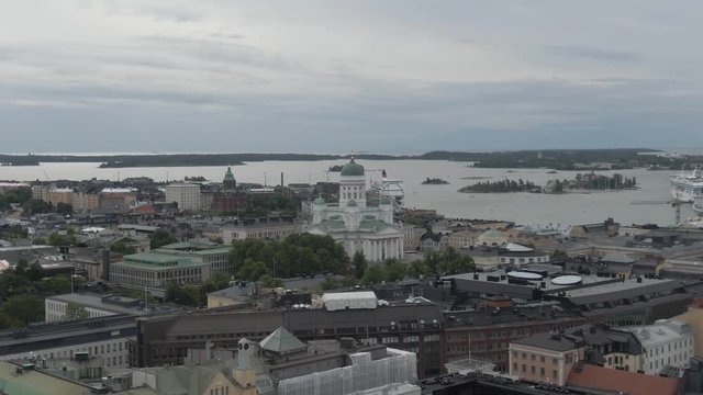 St Nicholas' Church. Cathedral. Finnish Evangelical Lutheran cathedral of the Diocese of Helsinki. Finland.