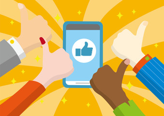 スマホでいいね！