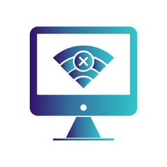 Disconnected Network icon for your project