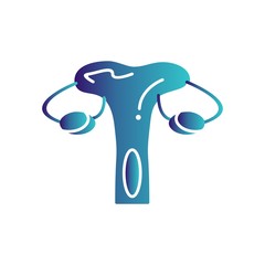 Obraz premium Female Reproductive Syst icon for your project