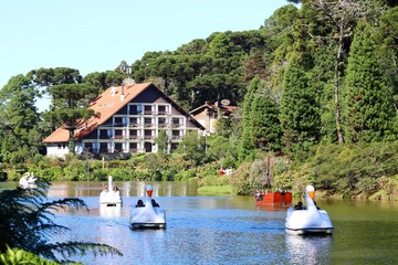 boat on the river