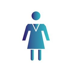  woman icon for your project