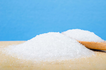 Monosodium glutamate (MSG), a flavor enhancer.