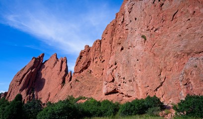 Fototapeta premium Rock Formations at Garden of the Gods