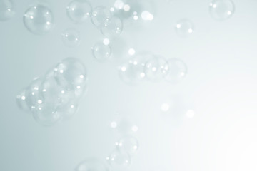 beautiful soap bubbles background