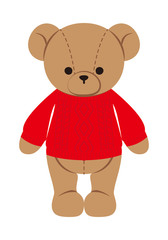 テディベア_セーター