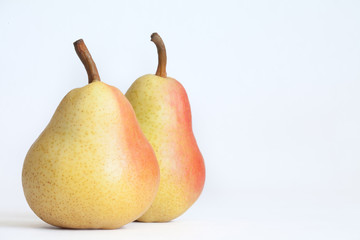 pear on white background