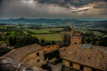 Tuscany Storm Approaches