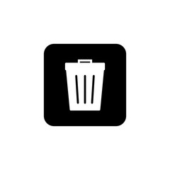 Trash icon. trash can icon. Delete icon vector