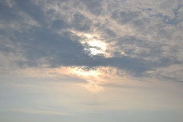 sky with clouds