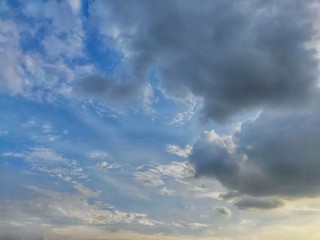 Dramatic storm sky background.