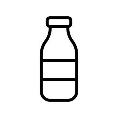 beverage alcohol glass bottle processed food flat design.