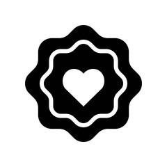 sweet delicious cookies snack food solid black icon.