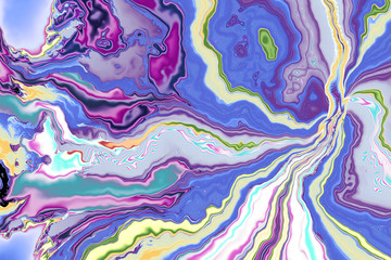 Background consists of fractal color texture