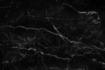 Fototapeta na wymiar Black marble, Abstract natural marble black and white pattern for background and design.