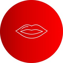 Lips icon for your project