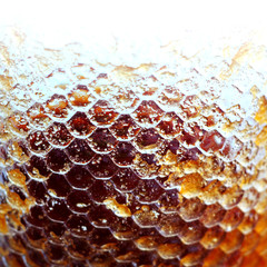 Background texture of honeycomb