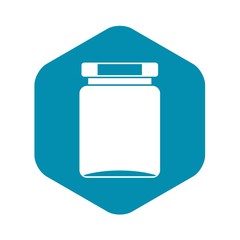 Jar icon. Simple illustration of jar vector icon for web