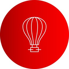 Obraz premium Air Balloon icon for your project