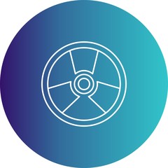 Radiation icon for your project