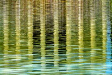Abstract Background Refleciont Lincoln Memorial Reflecting Pool Washington DC