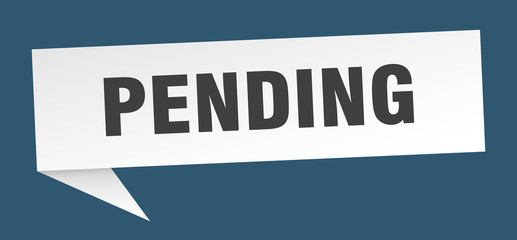 pending