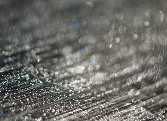 Black background with water droplets