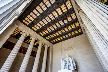 Abraham Lincoln Statue Memorial Washington DC