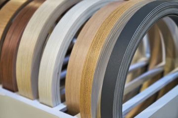 Image edgeband tape for the manufacture of furniture panels.