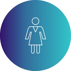 woman icon for your project