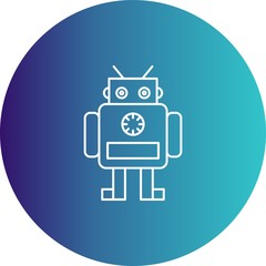 Robot icon for your project