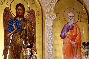 Obraz premium icon from a Greek church