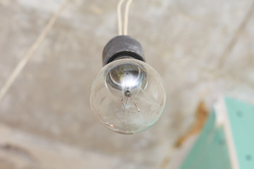 Lamp Socket. Lamp holder screw socket.