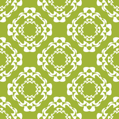 Geometric seamless pattern. Rhombus, lace