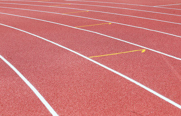 Beautiful runway, in track and field