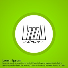  Water Dam icon for your project