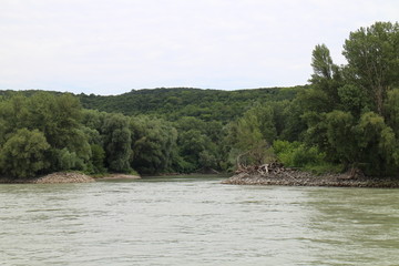 Riverbank of Danube river between Bratislava and Devin, Bratislava, Slovakia