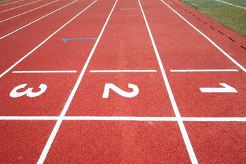 Beautiful runway, in track and field