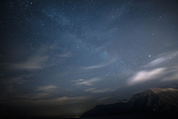 milky way volcano island