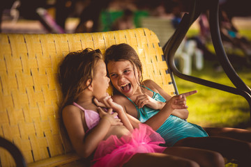 Tickling.