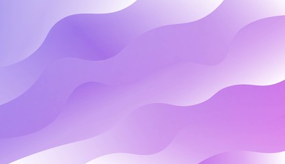 Modern Waves. Futuristic Technology Style Background. Design For Your Header Page, Ad, Poster, Banner. Vector Illustration with Color Gradient.