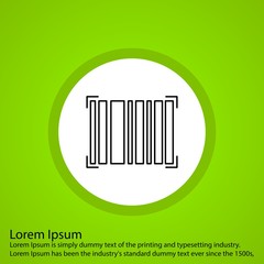 Barcode icon for your project