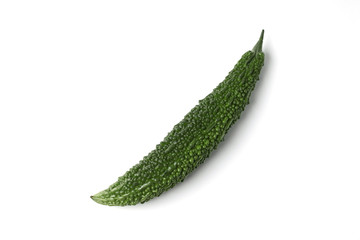 ゴーヤ 苦瓜 ツルレイシ 野菜 白背景