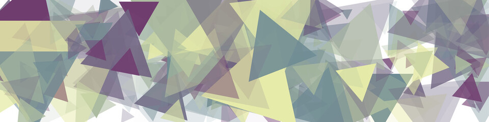 Abstract Generative Art color distributed triangles polygons background illustration