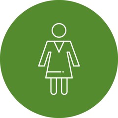woman icon for your project