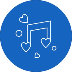 Love music icon for your project