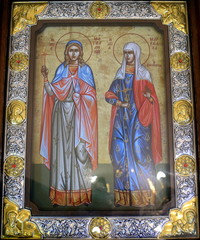 icon from a small Greek church